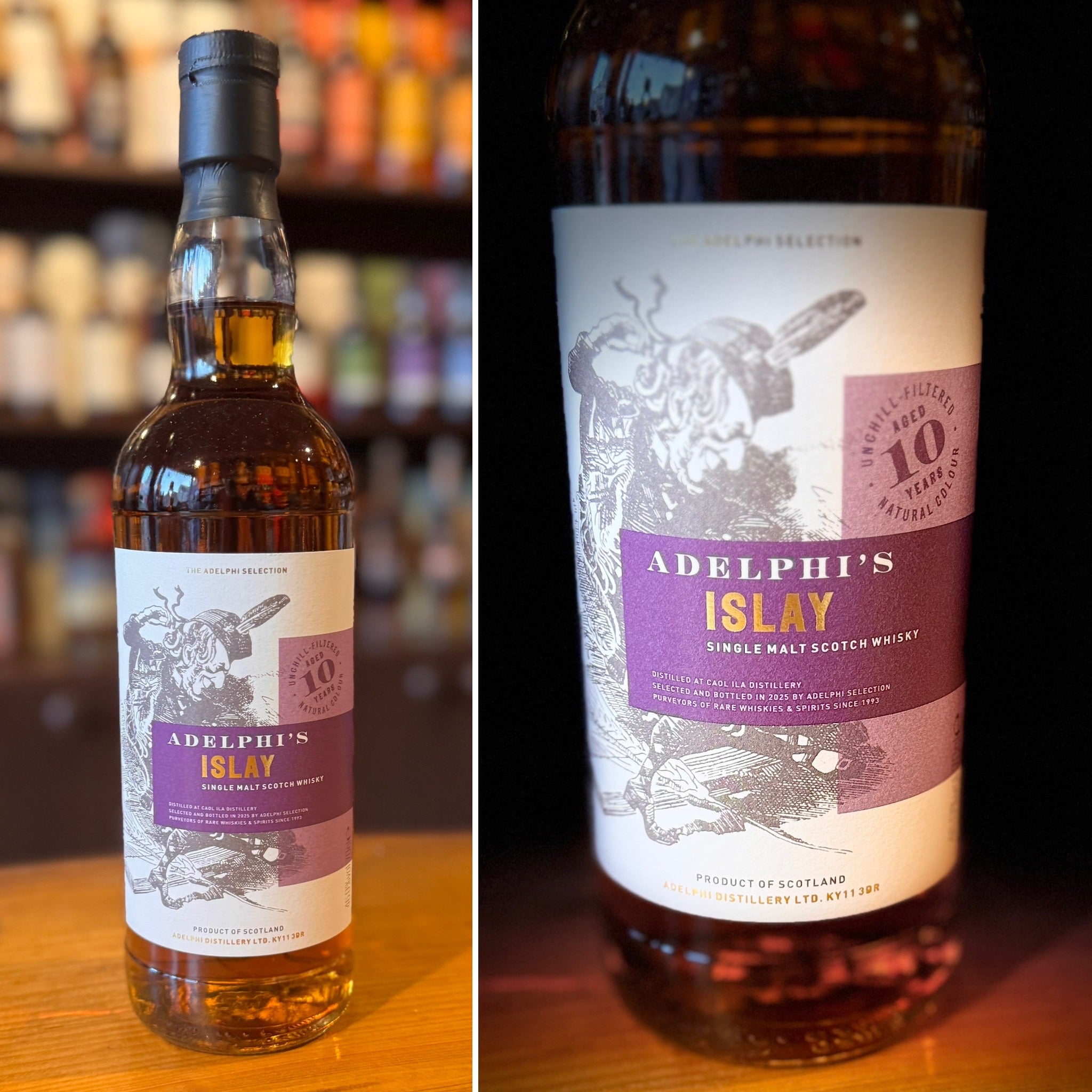 Adelphi Islay - Caol Ila 10yo – The Jar Troon
