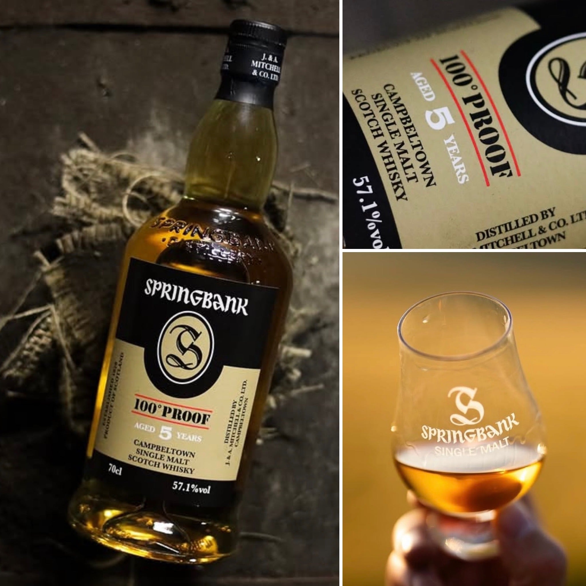 Springbank 100% Proof - 5 year old – The Jar Troon
