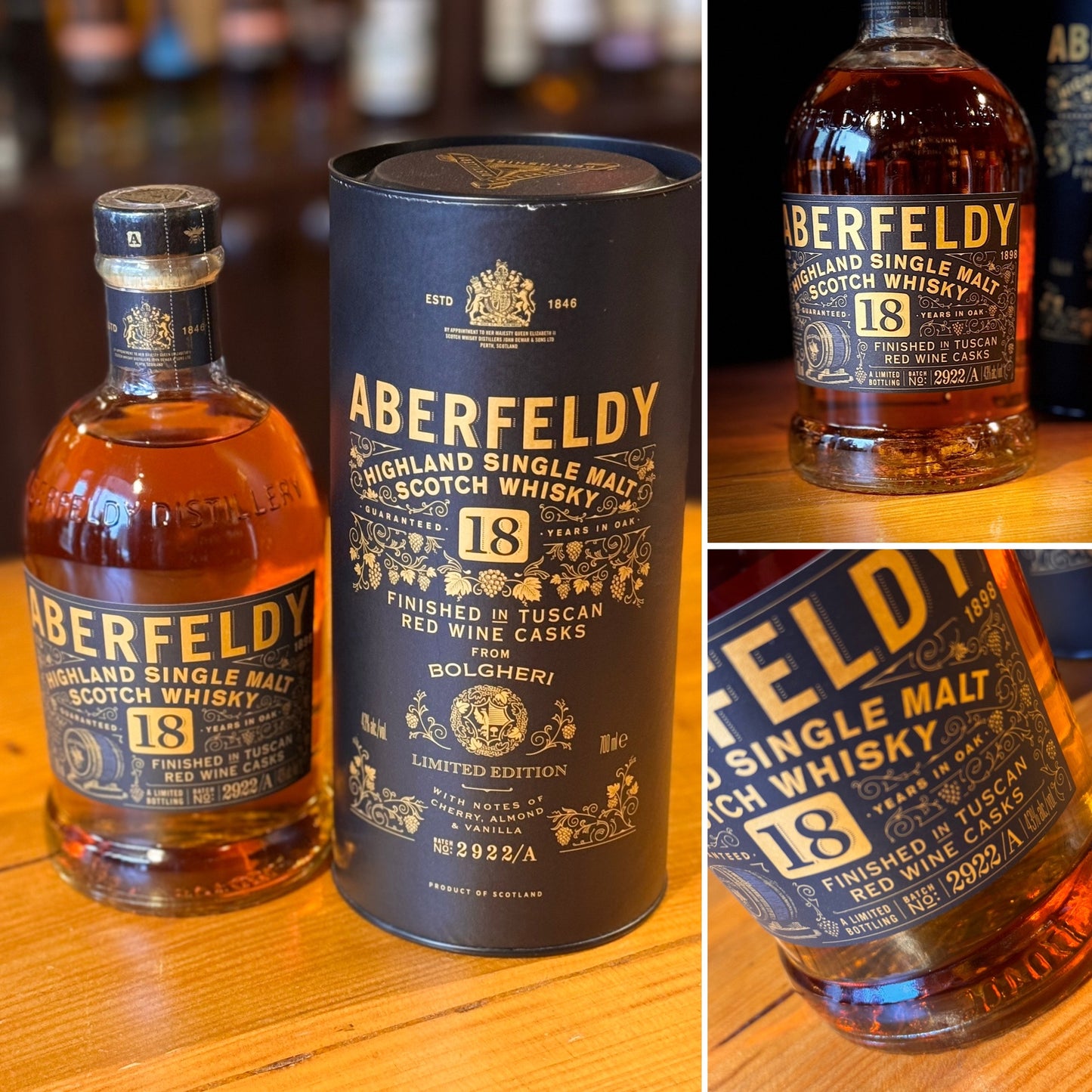 Aberfeldy - 18 year old - Tuscan Red Wine