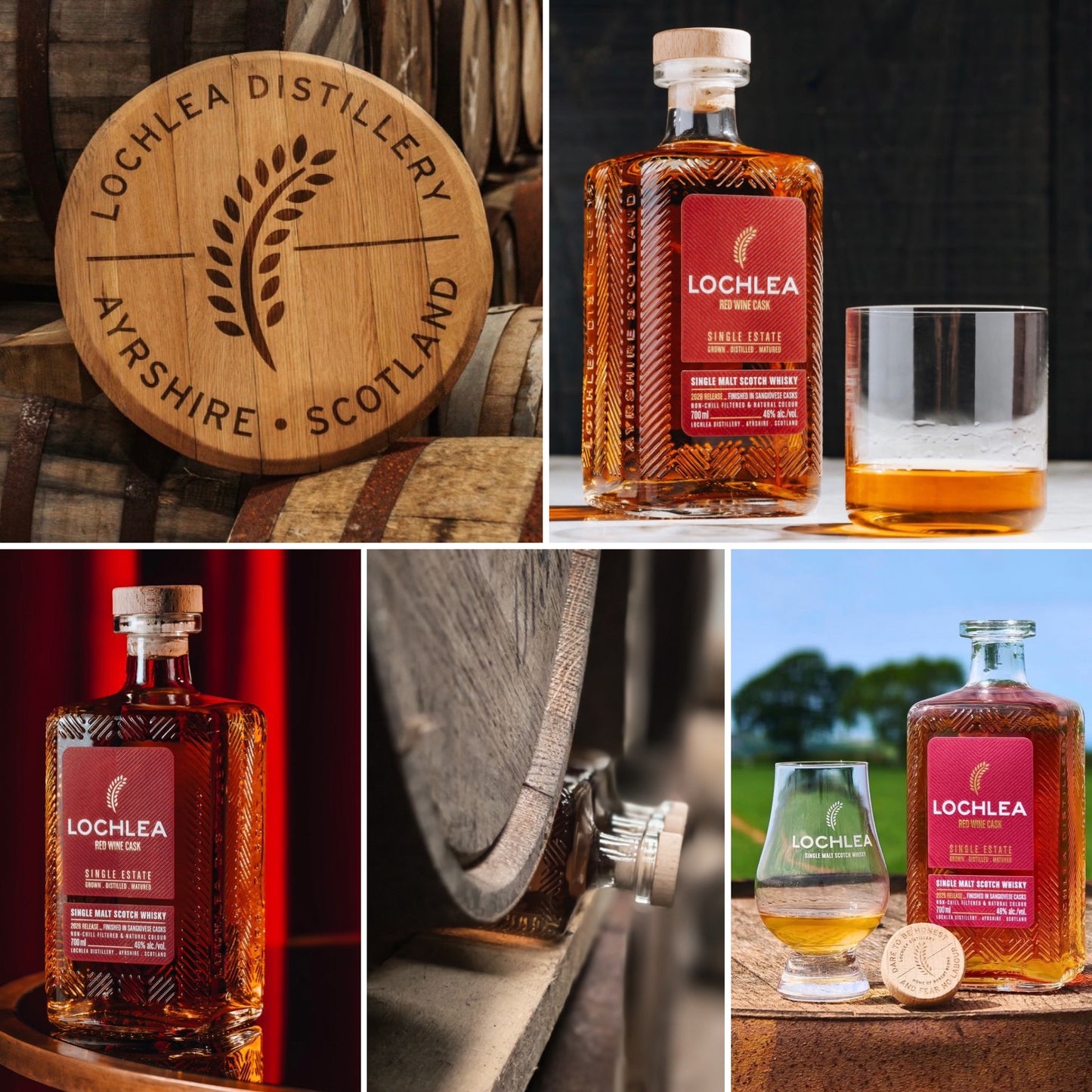 Lochlea Sangiovese Red Wine Cask